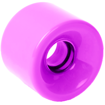 Фото Колесо Vinca Sport для круизеров и лонгбордов, 60*45 мм, 78А, фиолетовое, DW 01 violet