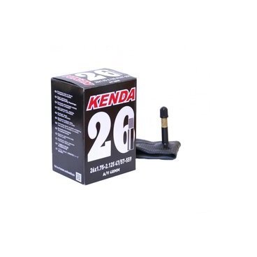 Камера велосипедная KENDA 26"х1.75-2.125 (47/57-559), автониппель, 48 мм, 5-514123