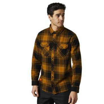 Рубашка Fox Traildust 2.0 Flannel, Gold, 2021, 28857-200