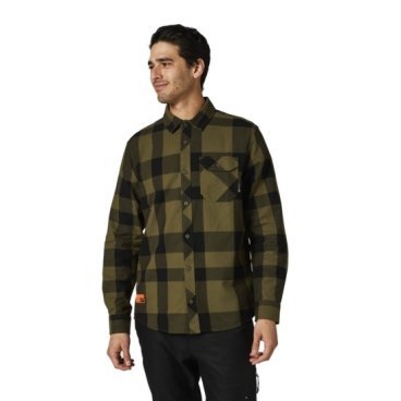 Рубашка Fox Voyd 2.0 Flannel, Fatigue Green, 2021, 28627-111