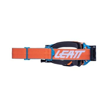 Веломаска Leatt Velocity 5.5, Roll-Off Neon Orange Clear, 83%, 8022010430