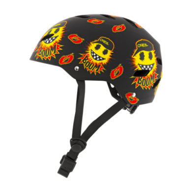 Фото Шлем велосипедный O'Neal DIRT LID Youth Helmet EMOJI, детский, black/yellow