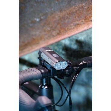 Велофара Moon Rigel Max, передняя, 1500 люмен, 2 диода, 6 режимов, USB-C, чёрный, WP_RIGEL_MAX