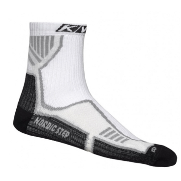 Носки велосипедные KV+ Socks SUMMER STEP, white
