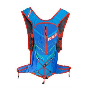 Фото Велорюкзак KV+ PIONEER backpack with water bladder, синий/красный, 8D29