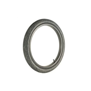 Велопокрышка COLONY, 20 x 2.2", Grip Lock Tyre - Steel Bead, цвет Black Tread/Black Wall, 03-002100