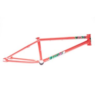 Рама велосипедная COLONY, 20.4", BMX, Sweet Tooth Frame, цвет Salmon, 03-002154