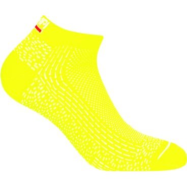 Велоноски Accapi, Cycling Aec - Ankle Yellow Fluo/White, 2022, H1031_8601