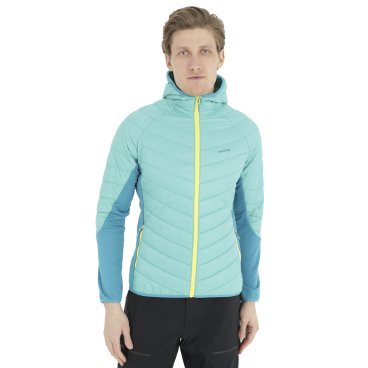 Куртка VIKING Becky Warm Pro Turquise, для активного отдыха, женский, голубой/желтый, 2022-23, 750/24/3232_7000