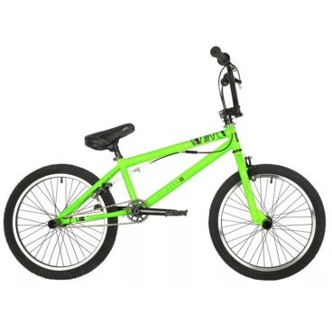 Фото Велосипед STINGER SHIFT, BMX, 20", размер 10", сталь, зеленый, VX46985