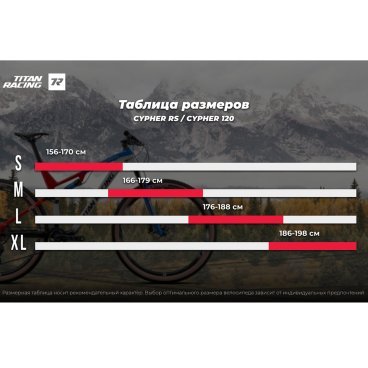 Горный велосипед Titan Racing Cypher 120 Carbon Comp, 29",  2023