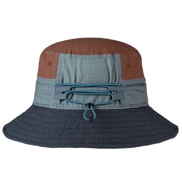 Панама Buff Sun Bucket Hat Hak Steel, коричневый/серый, 2023, 125445.909.20.00