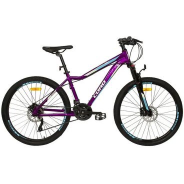 Городской велосипед Maxiscoo "Cord Starlight", 27.5", 21 скорость, Маджента, 2023, CRD-STD2701-15
