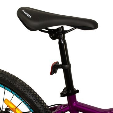 Городской велосипед Maxiscoo "Cord Starlight", Маджента , 26", 24 скорость, фиолетовый, 2023, CRD-DLX2601-13