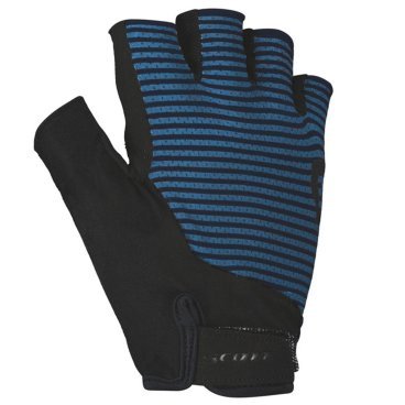 Велоперчатки SCOTT Aspect Gel, короткие пальцы, midnight blue/storm blue, ES289380-7136