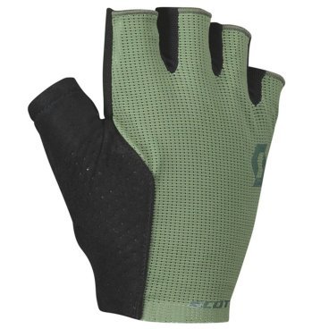 Велоперчатки SCOTT Essential Gel, короткие пальцы, frost green/smoked green, ES281321-7145