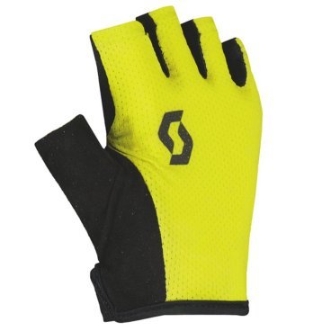 Фото Велоперчатки SCOTT Junior Aspect Sport, короткие пальцы, sulphur yellow/black, ES289386-5083