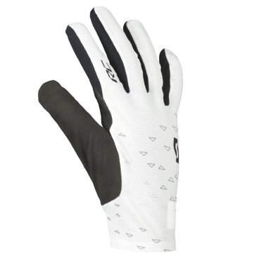 Велоперчатки SCOTT RC Pro, длинные пальцы, white/black, ES289374-1035