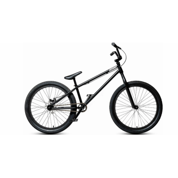Велосипед BMX трюковой Agang Exe, 24/26 taper D", S, черный/матовый лак, 2022