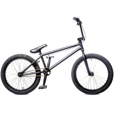 Велосипед BMX AGANG Wolf 21", серый/глянцевый лак, 2022, 21-2202910389