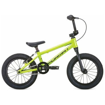 Детский велосипед FORMAT Kids 14 bmx (14" 1 ск. рост. OS) 2020-2021, зеленый, VX23343