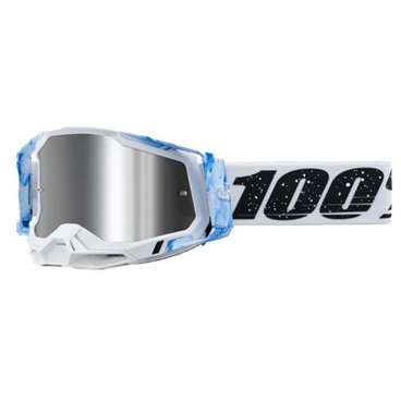 Фото Веломаска 100% Racecraft 2 Goggle Mixos / Mirror Silver Lens, 50010-00020
