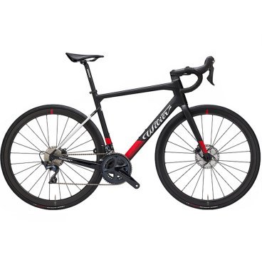 Фото Шоссейный велосипед Wilier Garda Disc 105 Reflex, 28", 22 скорости, черный/красный, B206UD105BLACKRED