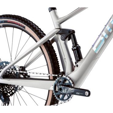 Велосипед MTB BMC Fourstroke 01 THREE SLX  Carbon/Brushed Alloy 2022, FS01THREE