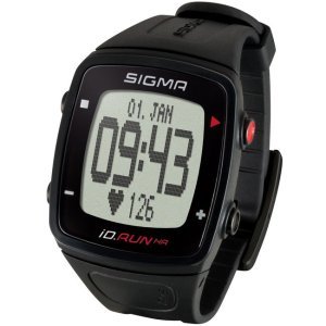Часы спортивные SIGMA SPORT iD.RUN: скорость и расстояние (на основе GPS), черные, 24800
