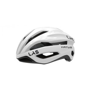 Шлем велосипедный LAS Virtus Carbon, белый с черным, 2021, LB00030021 199L-XL